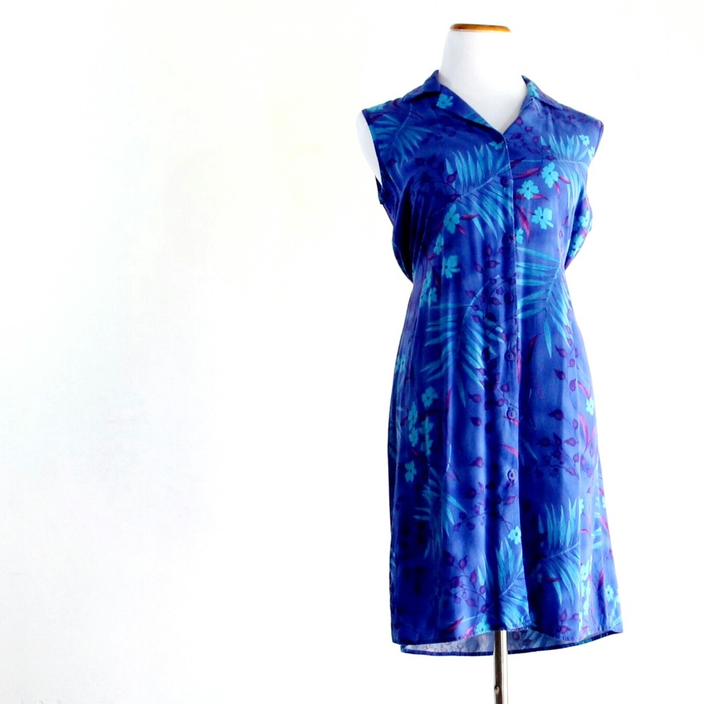 Vintage 1990s Hawaiian Dress